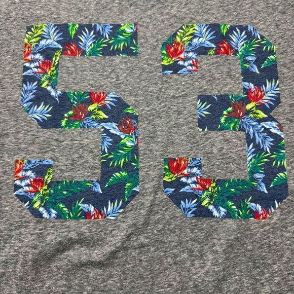 Vintage Abercrombie & Fitch Muscle Mens T Shirt Size Small Preppy Y2K Gray - Picture 4 of 10